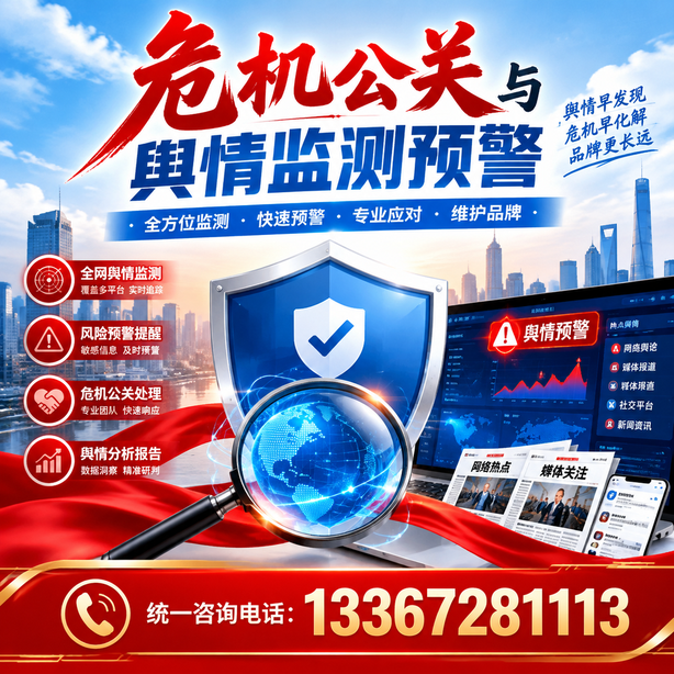 自贡危机公关与舆情监测预警